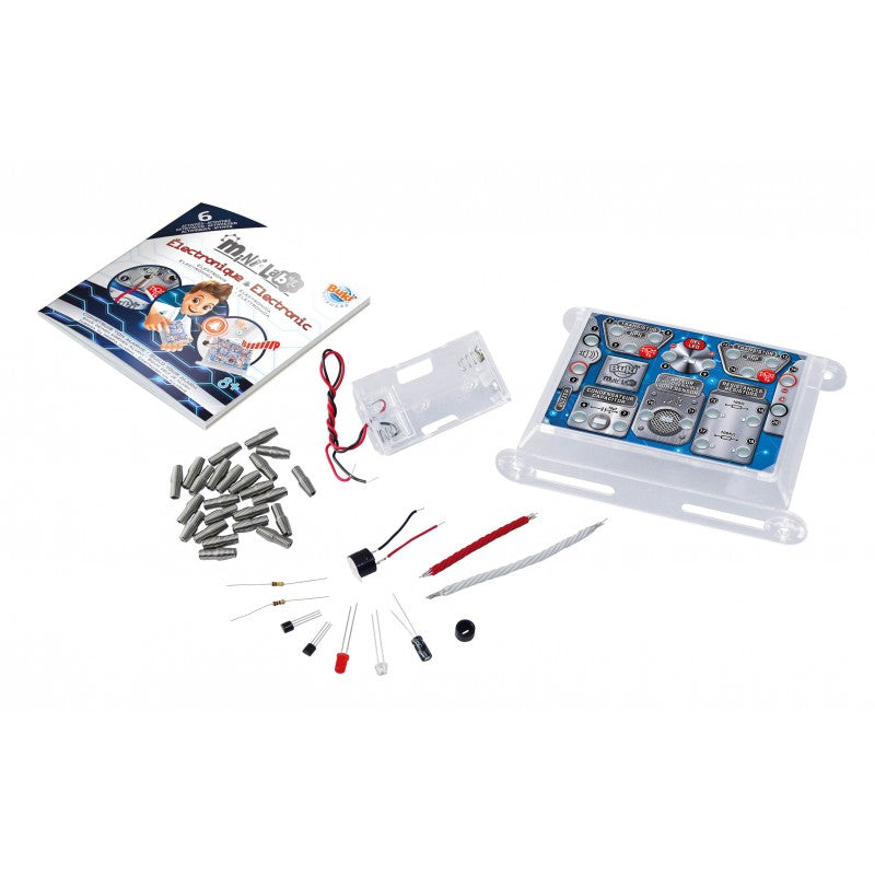 Buki Mini electronics lab with 6 activities 