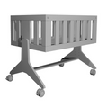 Chiara Mini-berço de co-sleeping 80x50 Branco da IKID, fotografia 1