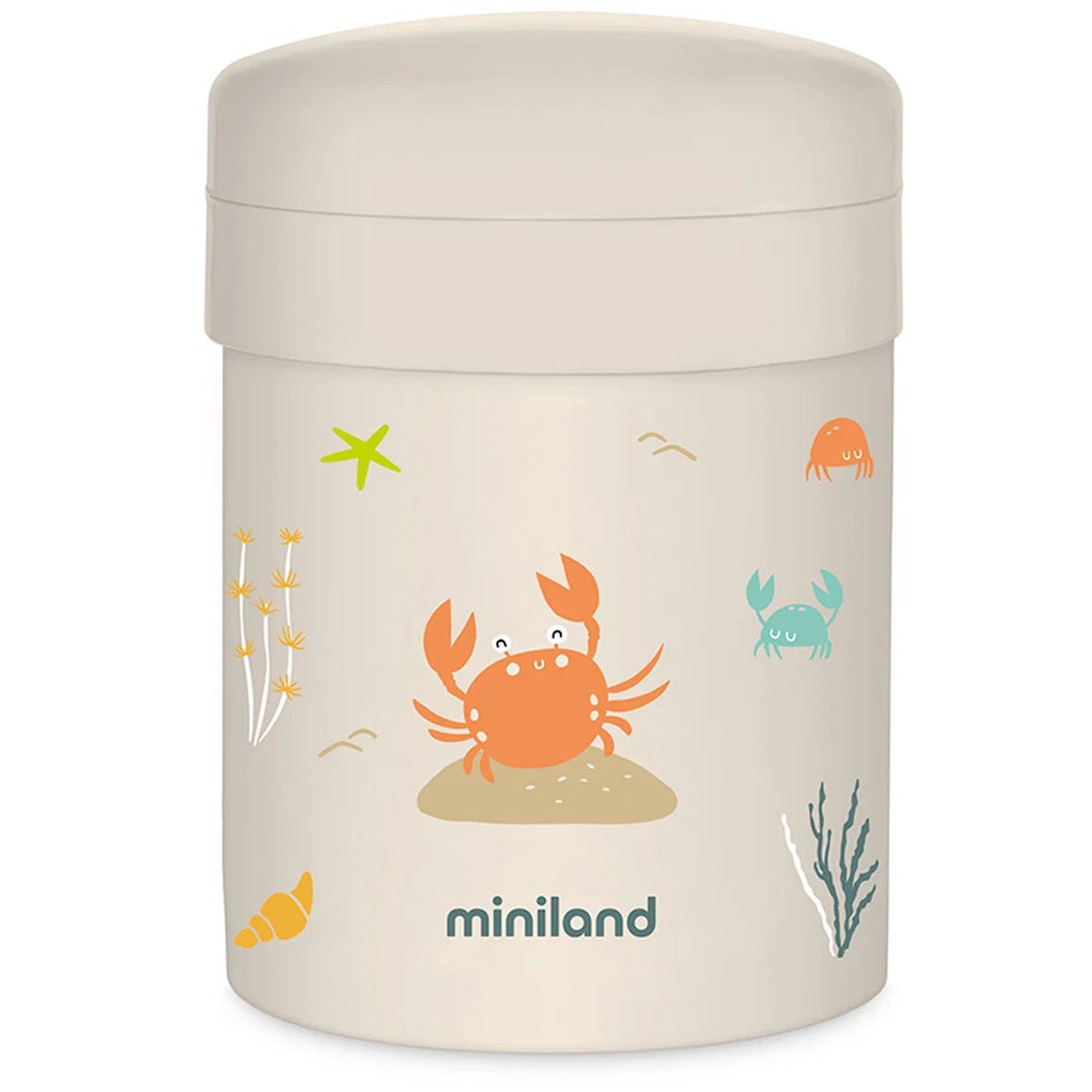 Miniland Termo Sólidos Crabsy 280 ml - 2 recipientes