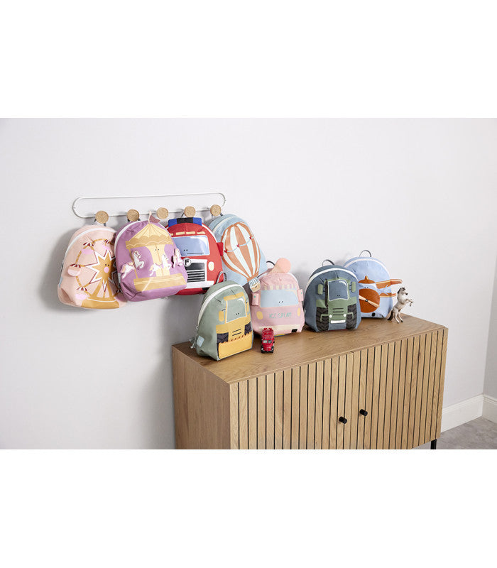 Lassig Mini Airplane Children's School Backpack 