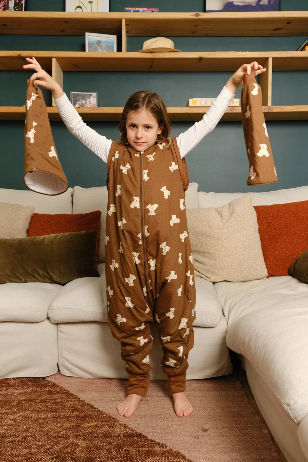 [MolisandCo TOG 1.0 Saco de dormir com mangas E meias [TEDDY] - 1]