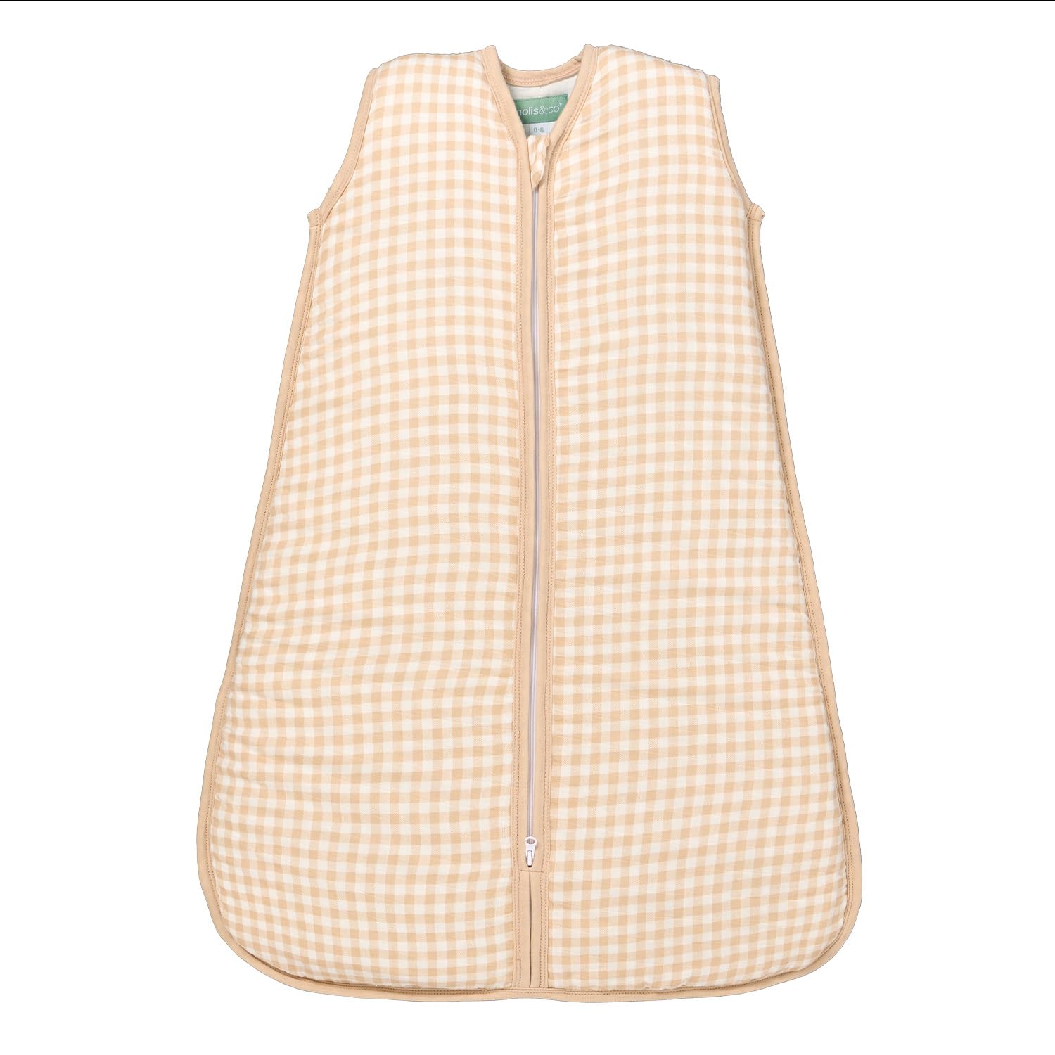 [MolisandCo TOG 1.0 Saco de dormir sem pés [Bamboo muslin - Vichy Sand] * por encomenda - 1]