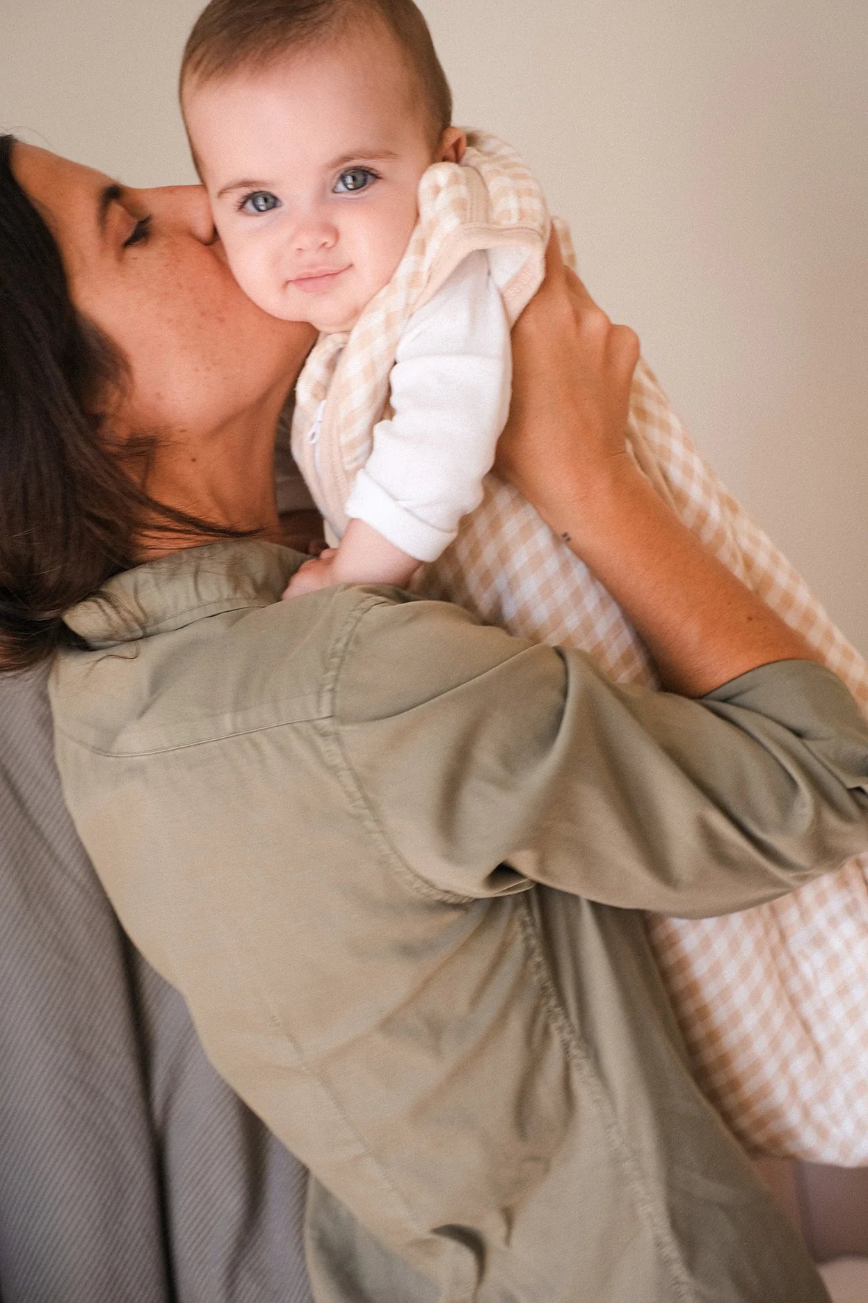 [MolisandCo TOG 1.0 Saco de dormir sem pés [Bamboo muslin - Vichy Sand] * por encomenda - 5]