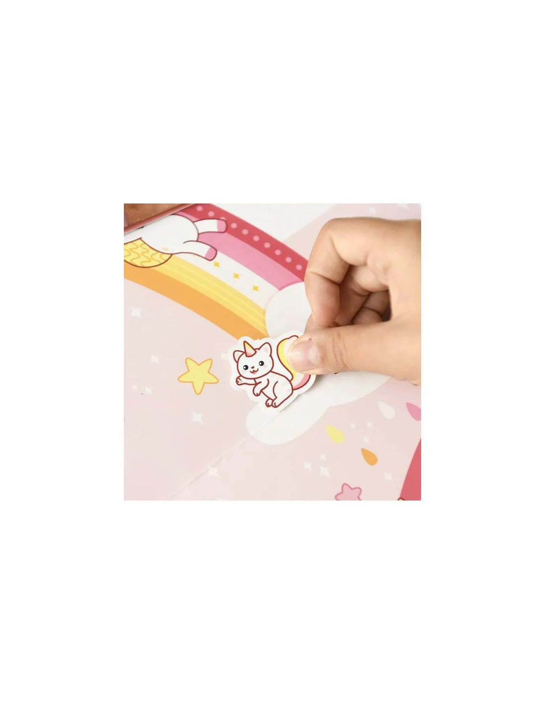 Poppik - Poster with Unicorn Stickers