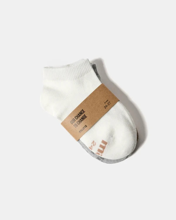 Pack de tres meias Muris Barefoot com design anatomico para criancas e adultos