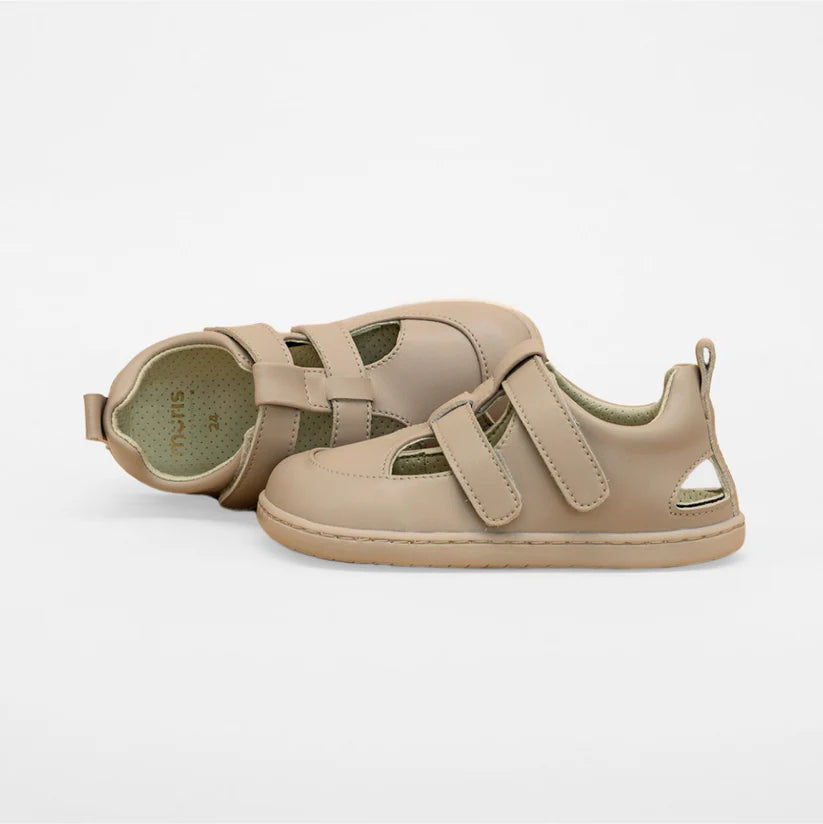 Muris Barefoot Sandália Fechada Fiji Mini Taupe