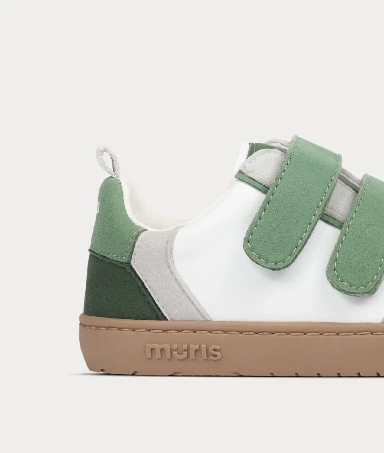 Muris Barefoot Zapatilla Petra Mini Forest Green