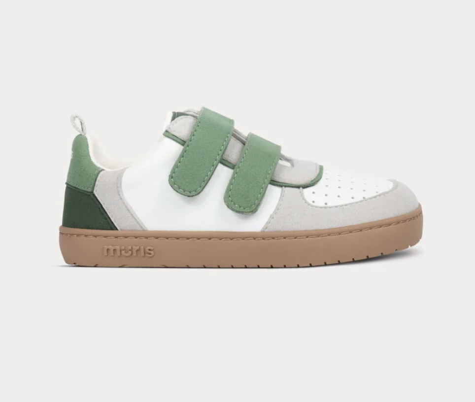 Muris Barefoot Zapatilla Petra Mini Forest Green