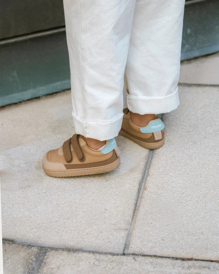 Muris Barefoot Sapatilha Petra Mini Bark Brown