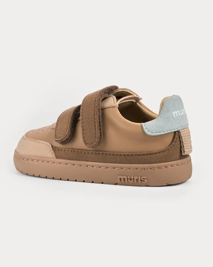 Muris Barefoot Sapatilha Petra Mini Bark Brown