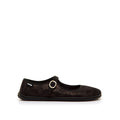 Sapatilhas barefoot Mustang Free Yoi Hen Copper em formato merceditas com acabamento acobreado