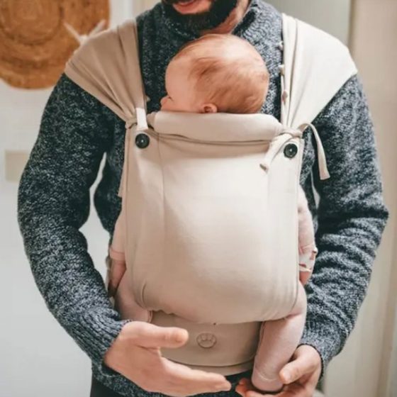 Mochila Neko Tiny Ajustable Prematuro/Recién Nacido Taupe