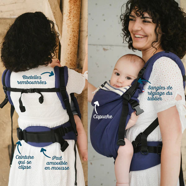 Mochila Neobulle Ajustable ToddlerSize Marin