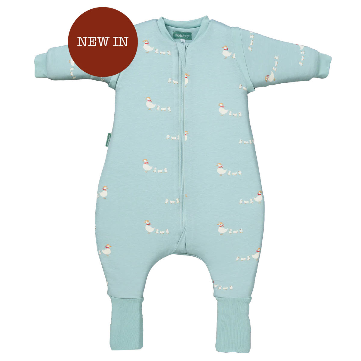 MolisandCo TOG 2.5 Saco de dormir com pés [Duck Family]