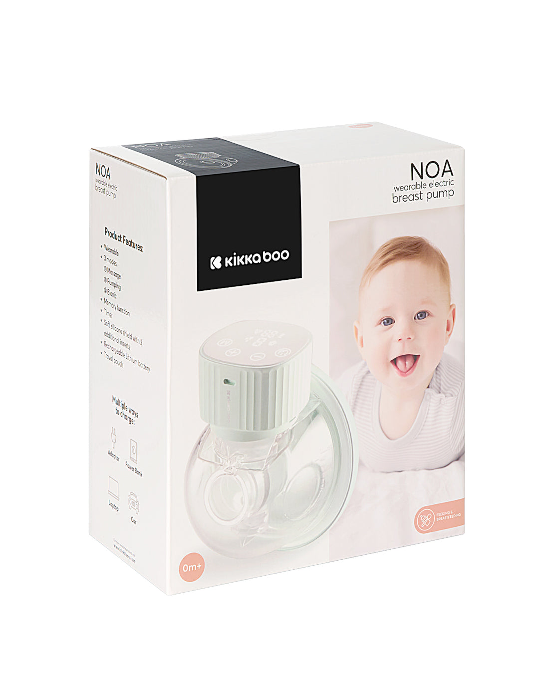 Kikkaboo bomba Extrator de leite HANDS-FREE NOA