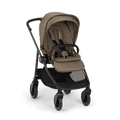 Carrinho de passeio Nuna SWIV 360 na cor Pistachio, vista em ângulo.