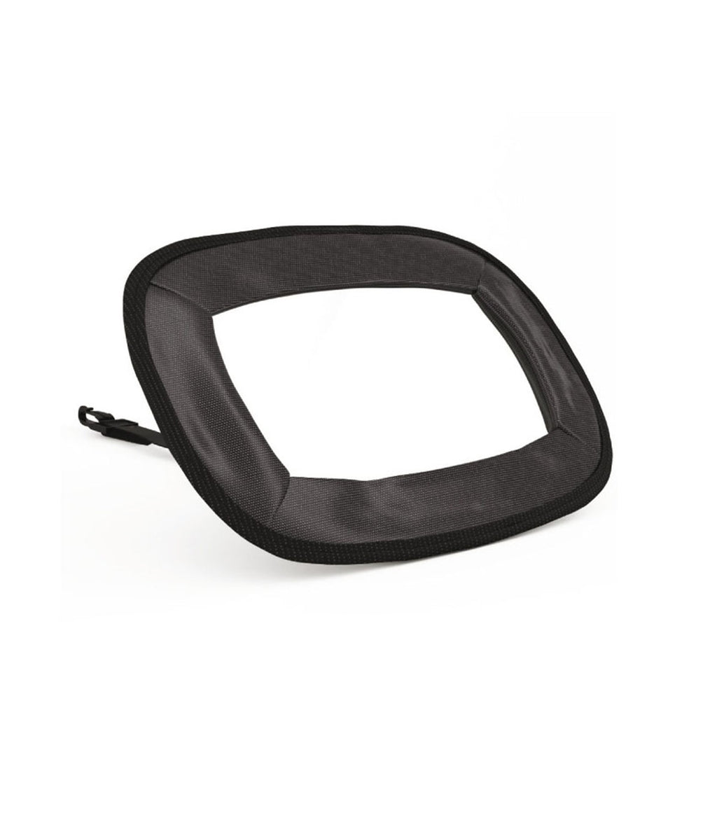 Espelho retrovisor Olmitos convexo XL negro para vigilância do bebé em cadeiras auto contra o sentido da marcha.