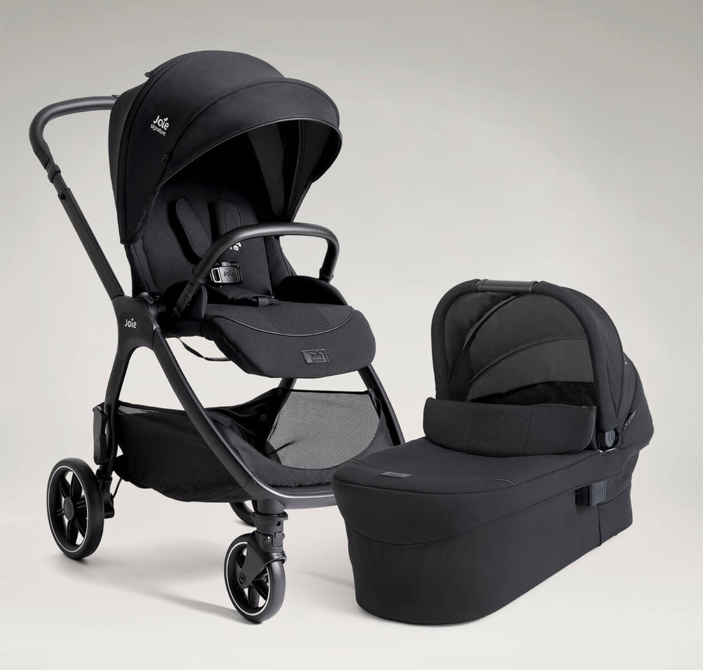 Joie DUO/TRIO  Carrinho de Passeio Compacto Valora SIGNATURE +alcofa ramble - até 22kg Eclipse