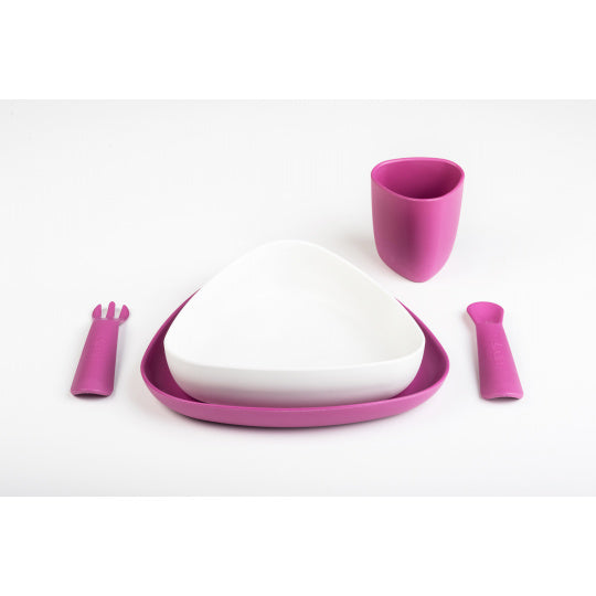eKoala 5-Piece Feeding Set - Pink