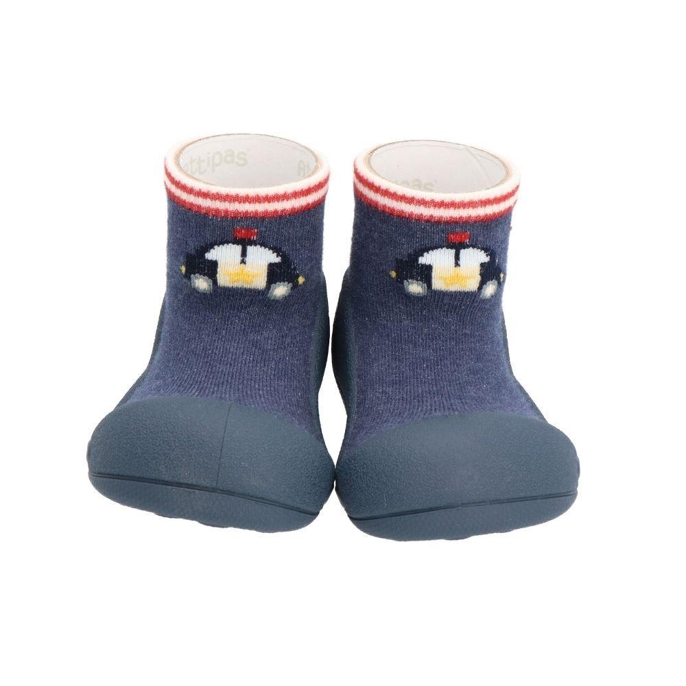 Attipas Police Navy, calçado barefoot para bebé