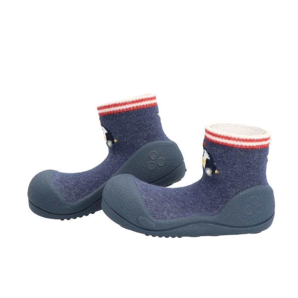 Attipas Police Navy, calçado barefoot para bebé