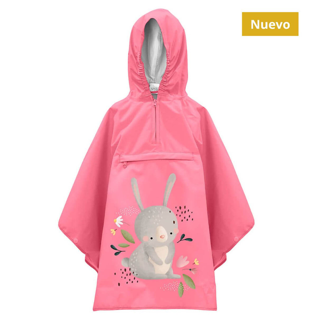 Sassi Poncho impermeável Coelho