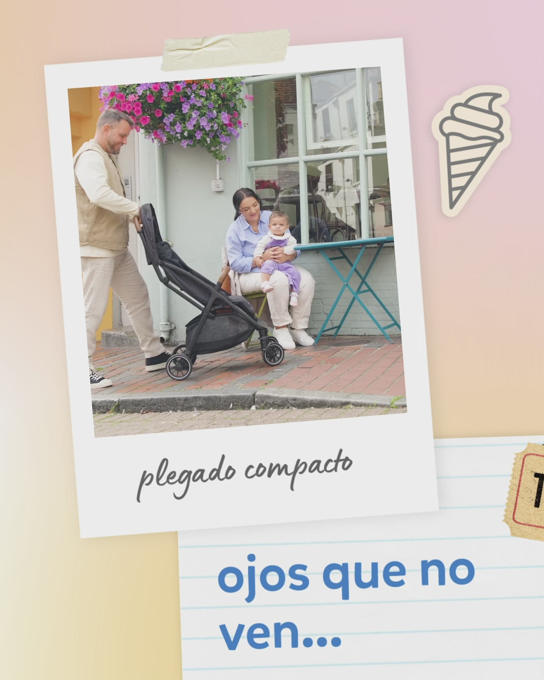 Joie Carrinho de passeio compacto Pact PRO até aos 22kg