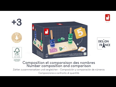 Janod Jogo de Matemática para comparação de números