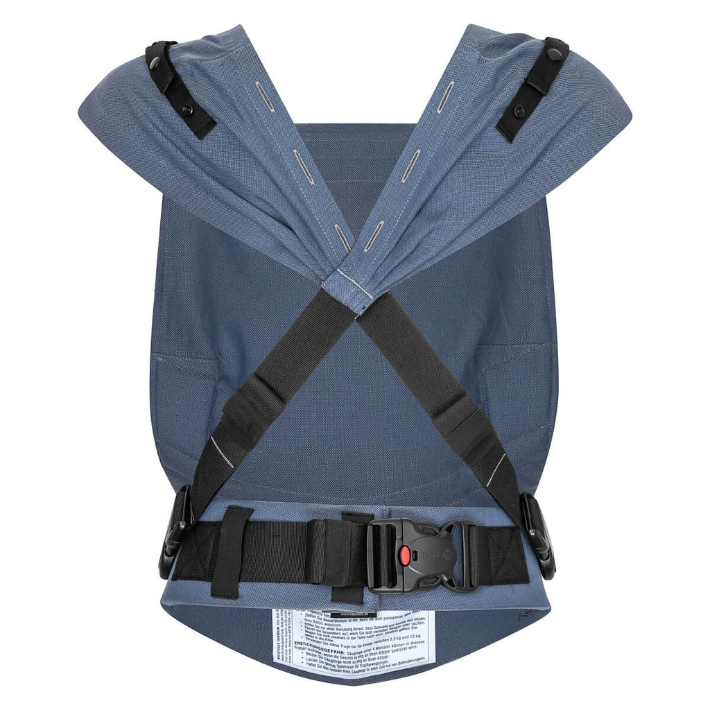 Mochila Hoppediz Primeo Crete azul, vista