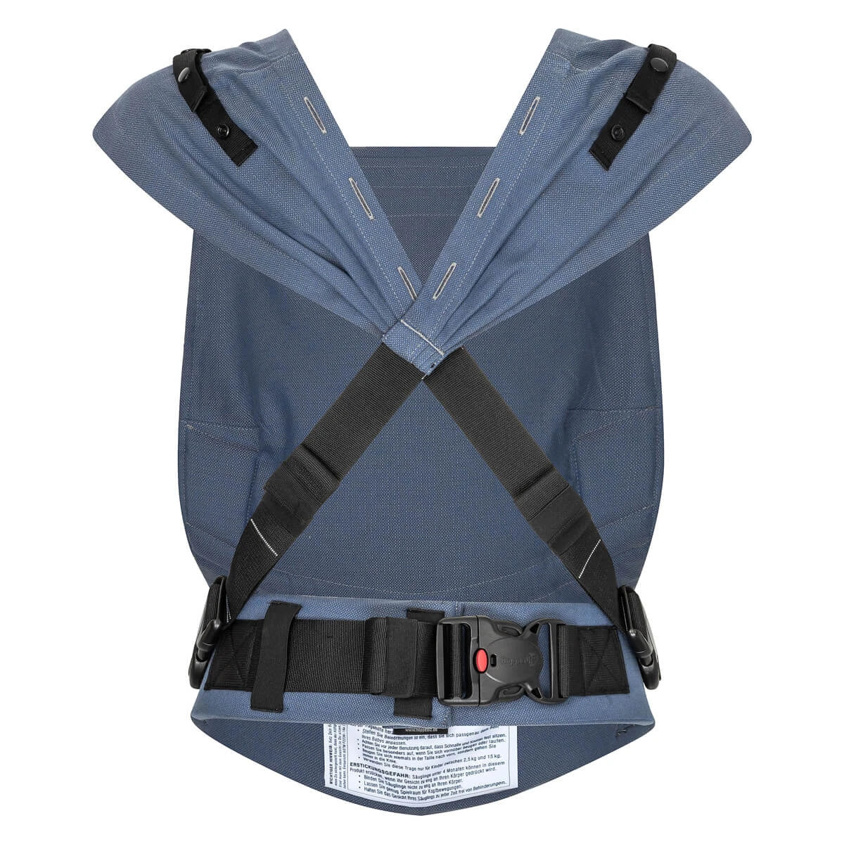 Mochila Hoppediz Primeo Crete azul, vista