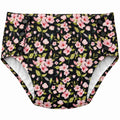 Cuecas de piscina reutilizáveis Pupus com padrão floral Hummingbirds para adolescentes.