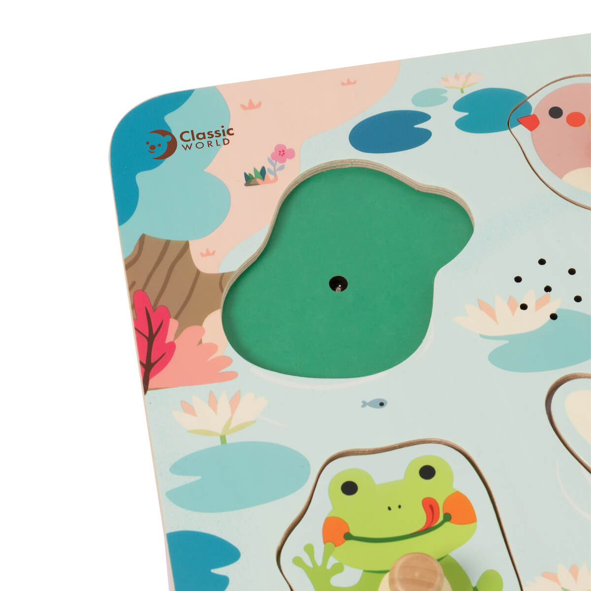 Classic World Puzzle com sons Lago