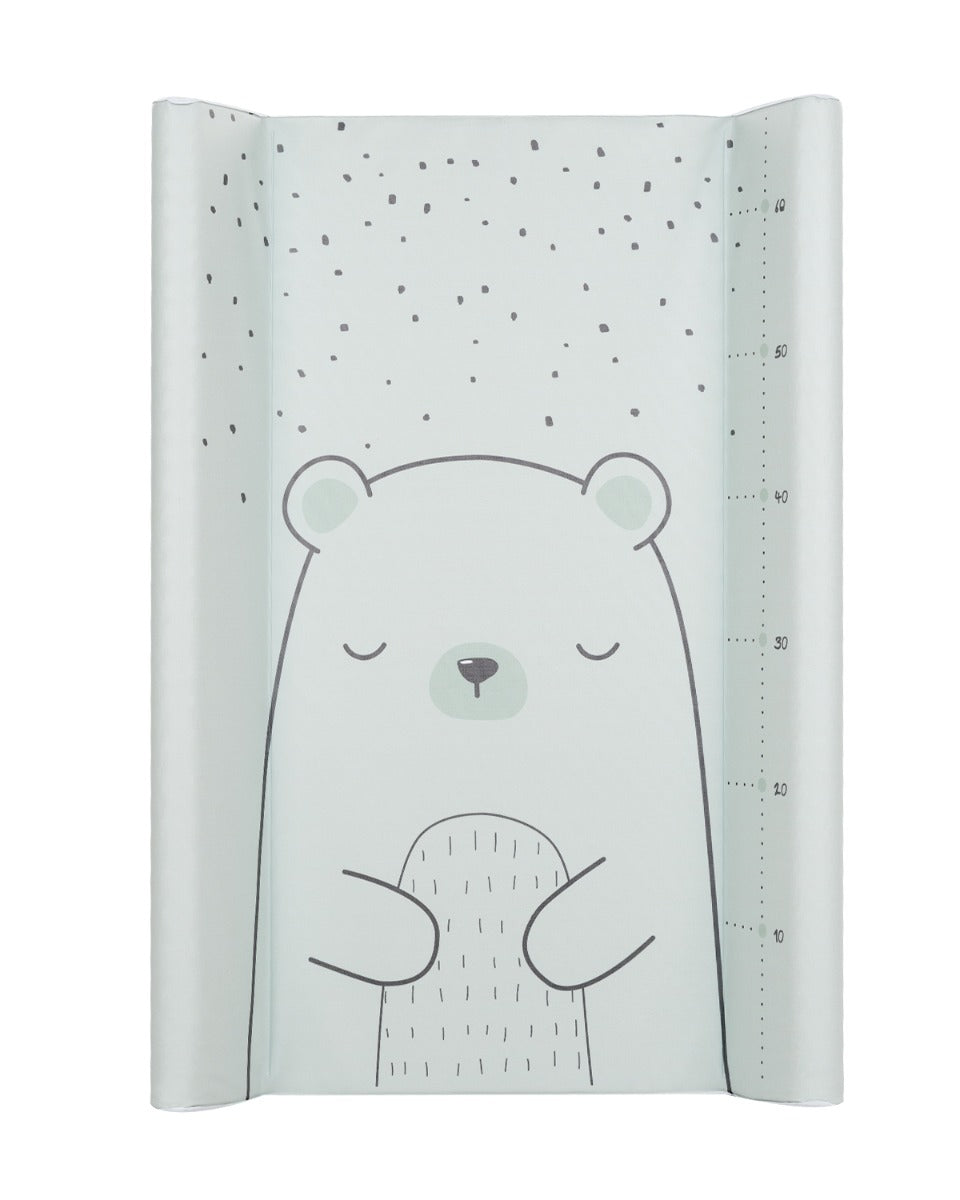Muda-fraldas rígido em PVC para berço Bear with me Menta da Kikkaboo, fotografia 1