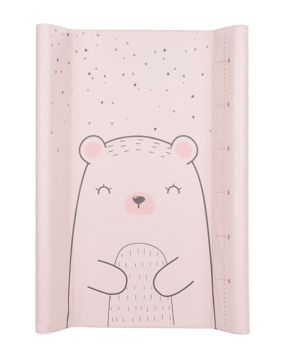 Muda-fraldas rígido em PVC para berço Bear with me Rosa da Kikkaboo, fotografia 1