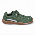 Chetto Barefoot Sapatilha Repelente à água Verde, vista lateral com sola lisa