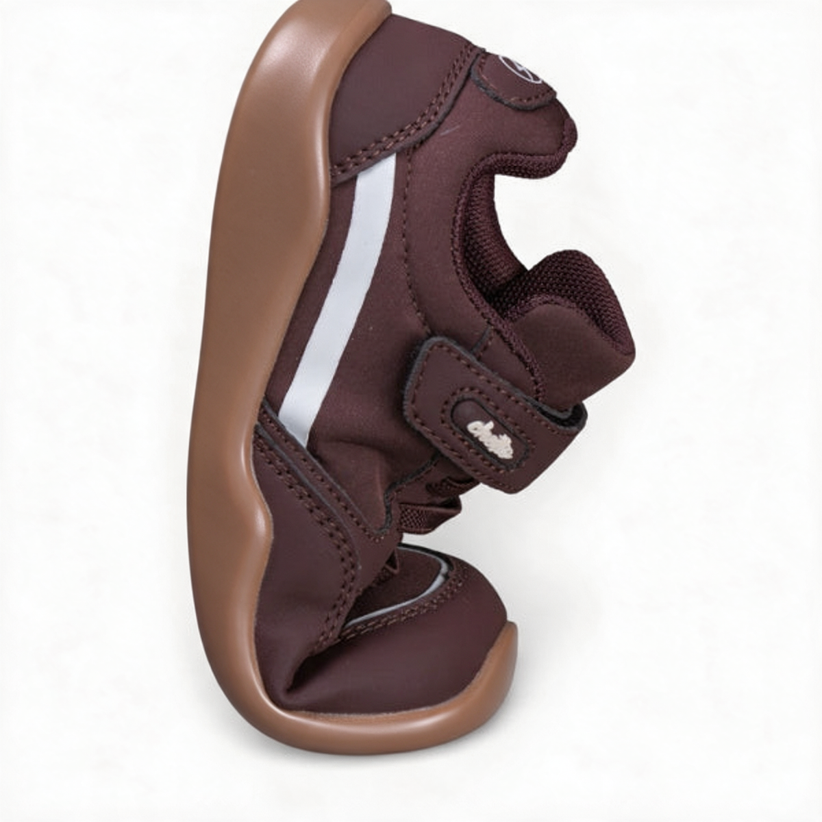 Chetto Barefoot Sapatilha Repelente à água Marron, sola lisa e flexível