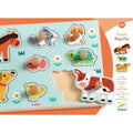 Djeco Dog n Co – Peg Puzzle Animals