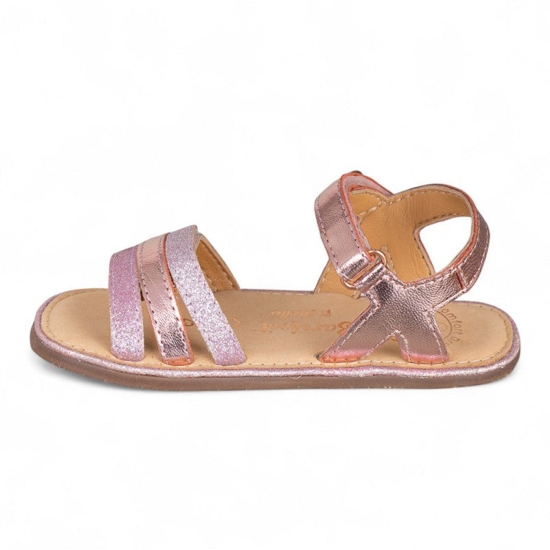 Chetto Barefoot Leather Sandal - Pink