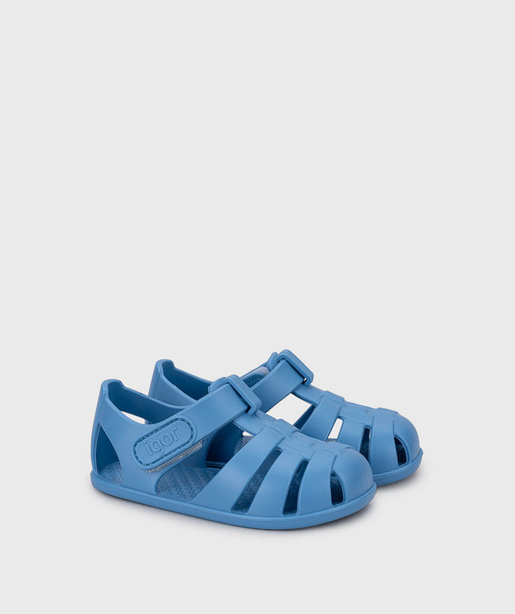 Igor Barefoot Nemo Solid Sandals Blue