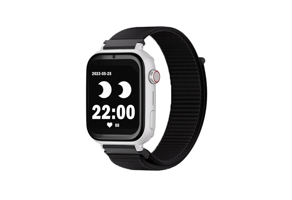 SaveWatch Plus Relógio com GPS e chamada pulseira tecido +8 anos
