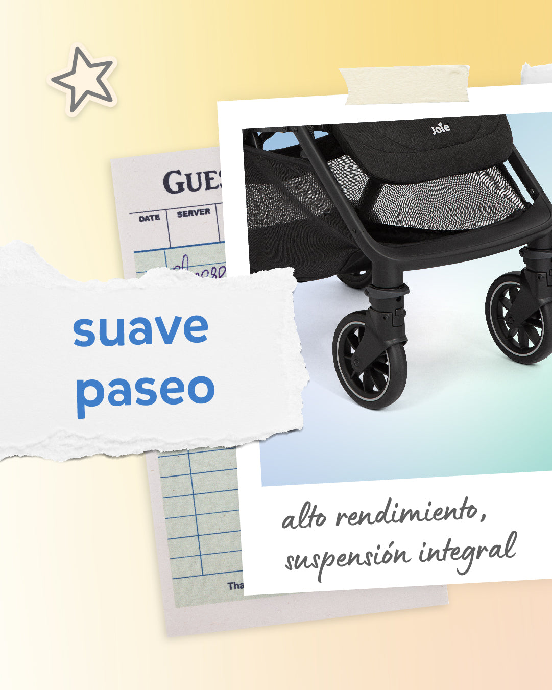 Joie Carrinho de passeio compacto Pact PRO até aos 22kg