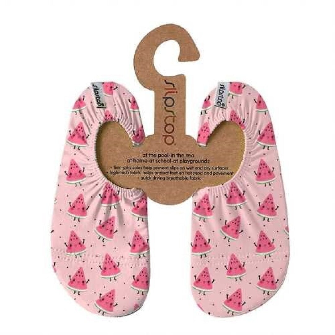 Sapatilhas antideslizantes Slip Stop modelo Emily com padrão colorido