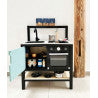 Small Foot Industrial Kitchen