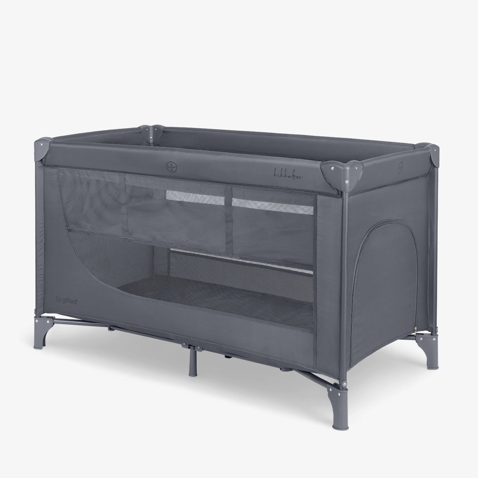 Kikkaboo Berço de bebé cama de Viagem So Giffted Grey