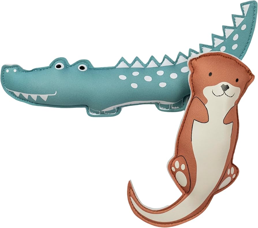 Splash About - Neoprene Water Toys - Crocodile and Otter
