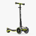 Trotinete Smartrike XTEND Scooter Verde Lima com base estampada e rodas LED