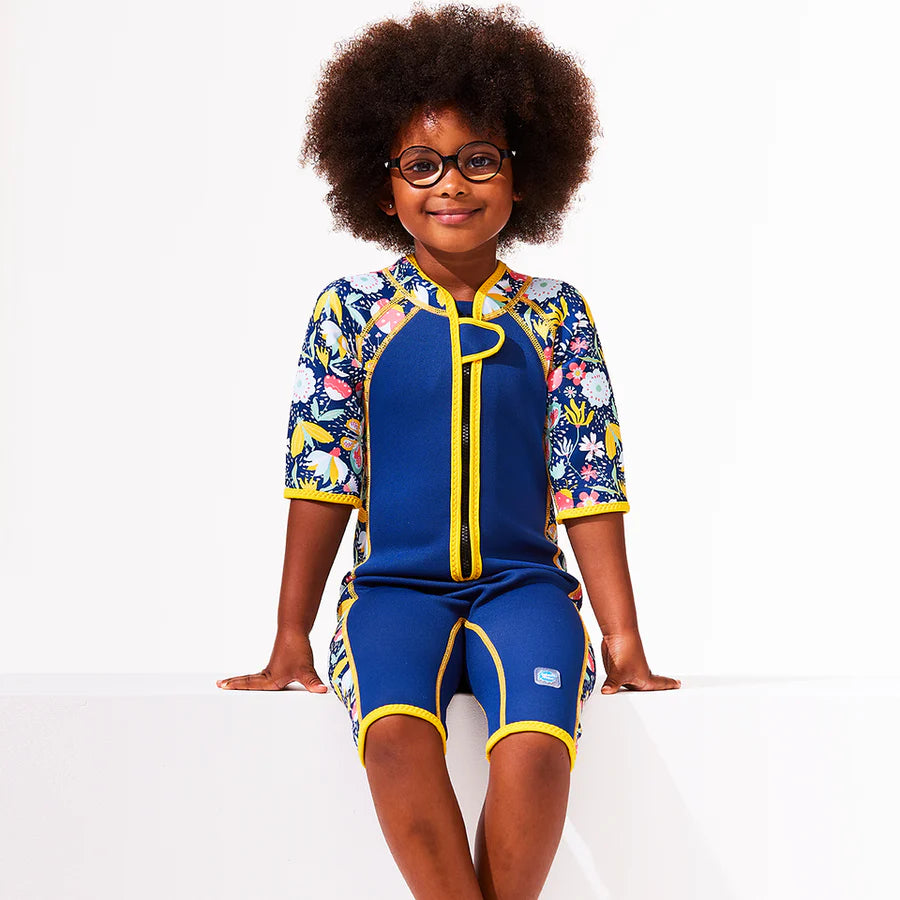 Splash About - Kids Shorty Thermal Wetsuit Garden Delight