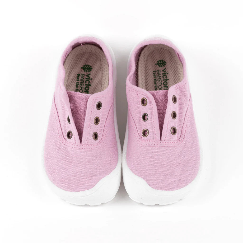 Zapatillas Victoria Barefoot Petalo de lona y elástico