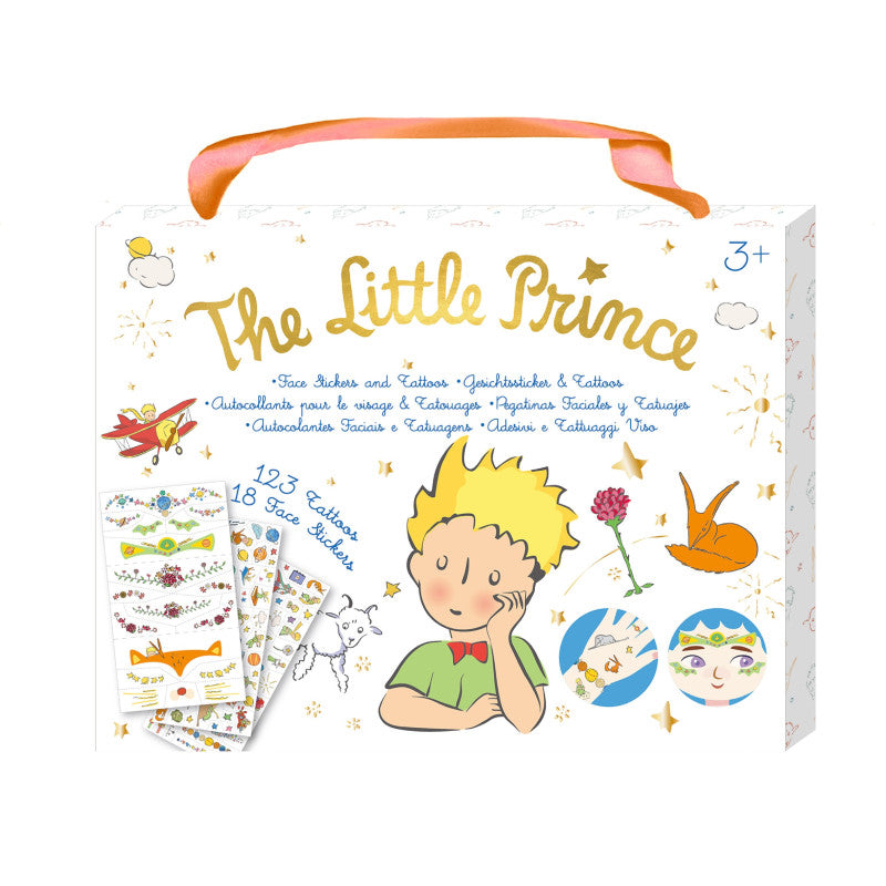 Avenir Face Stickers and Tattoos - The Little Prince