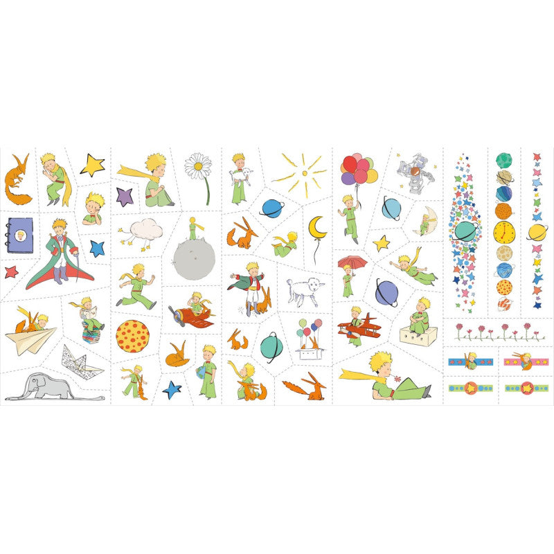 Avenir Face Stickers and Tattoos - The Little Prince